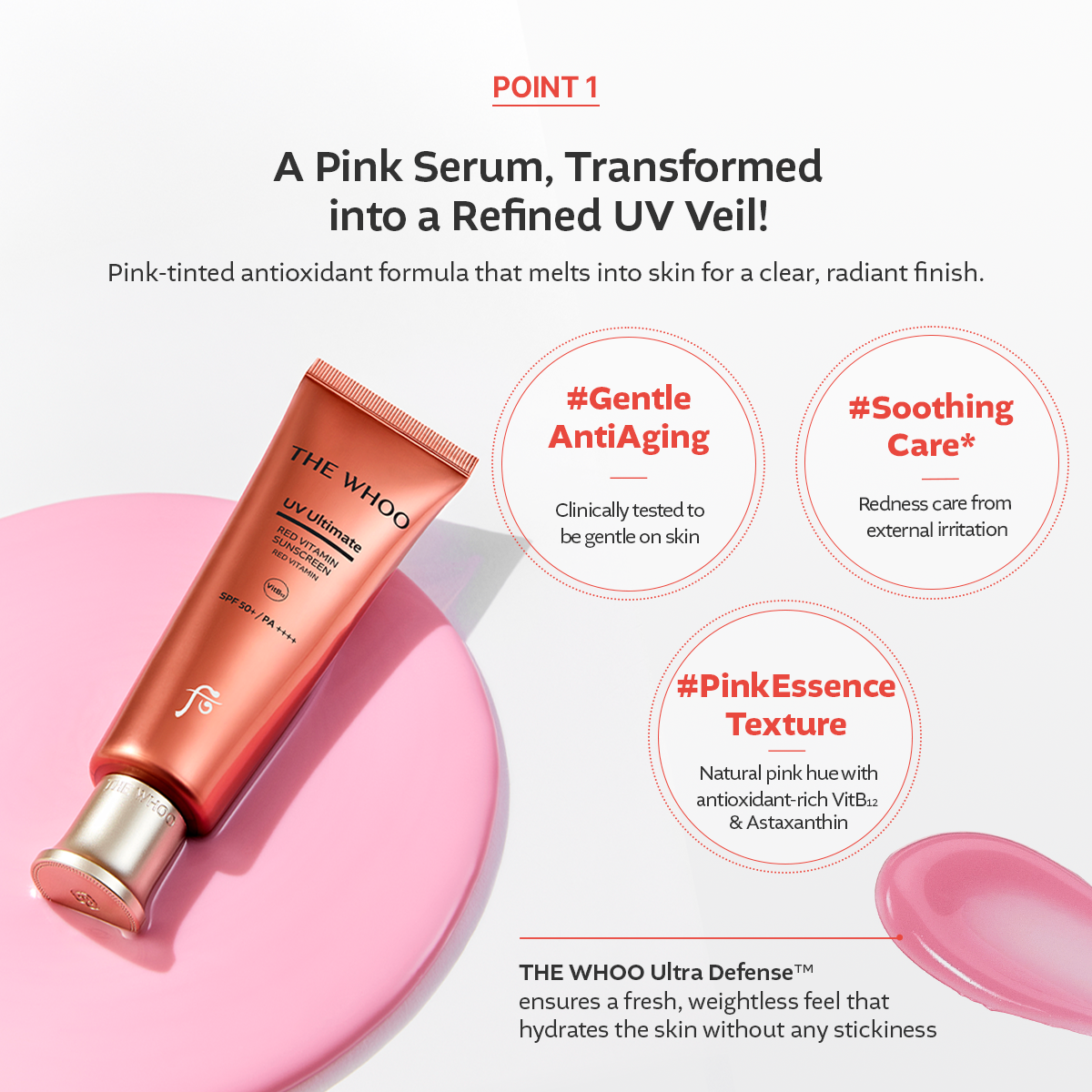 The Whoo UV Ultimate Red Vitamin Sunscreen