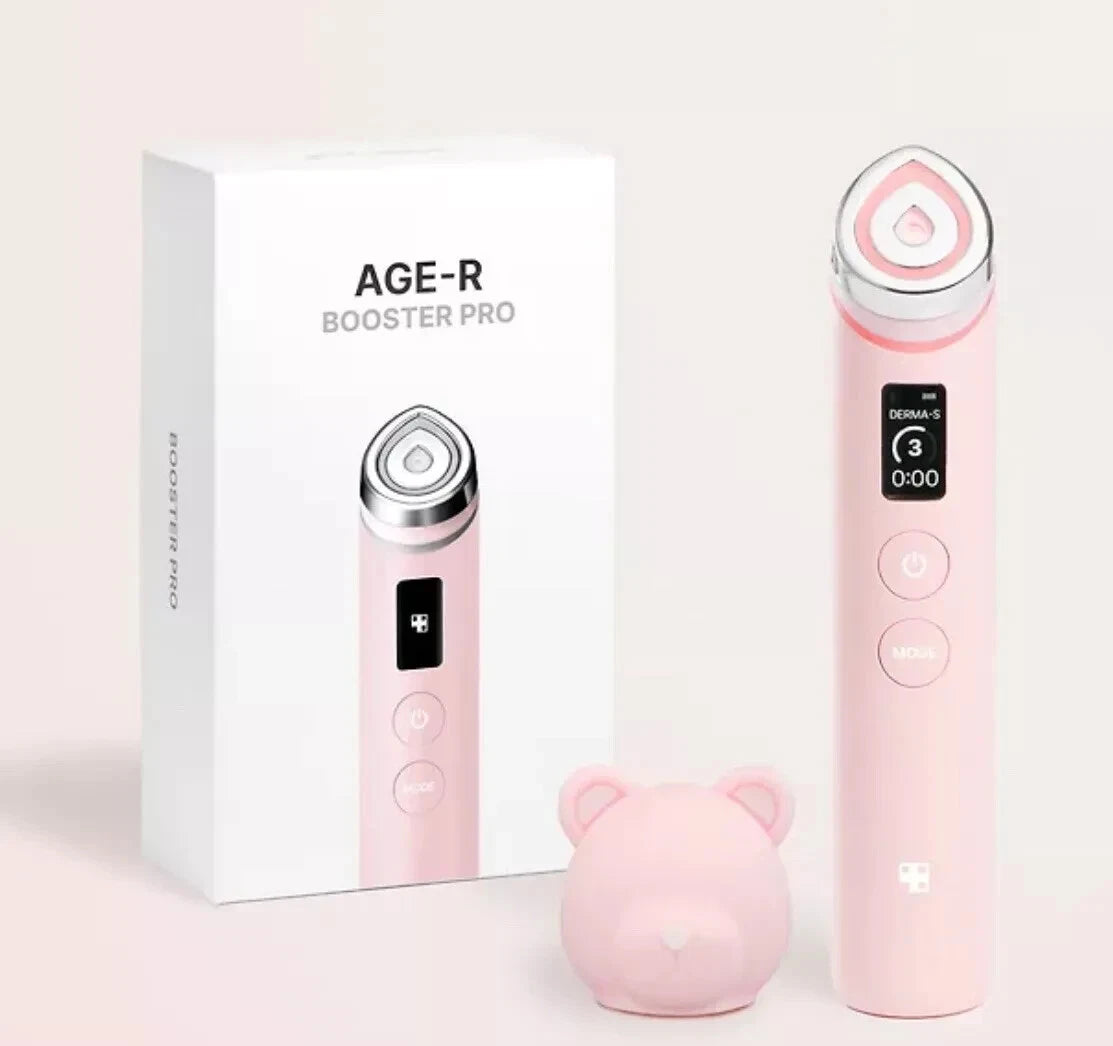MEDICUBE AGE-R Limited Booster Pro Pink & White Bear Edition (+ bear head gift)