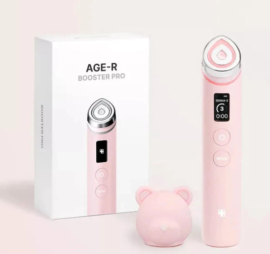 MEDICUBE AGE-R Limited Booster Pro Pink & White Bear Edition (+ bear head gift)